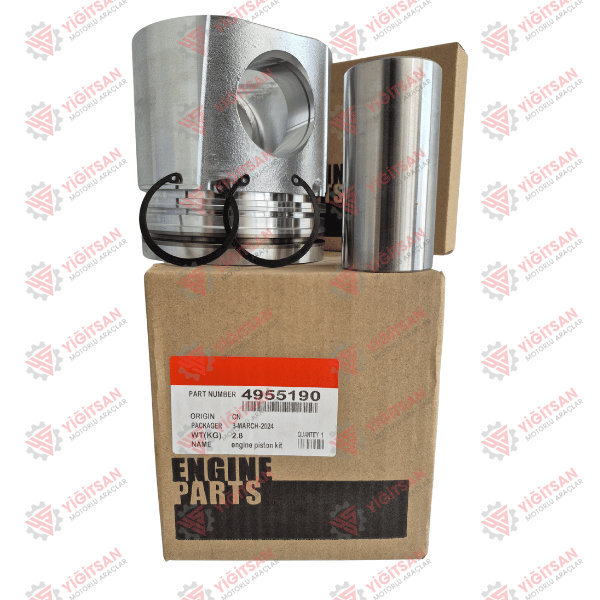 4309095 PİSTON+SEGMAN (ISL-QSC 8.3)