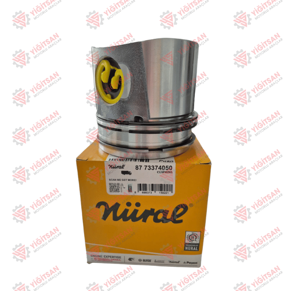 PİSTON SEGMANLI 107MM 0.50 CUMMINS ISB 4.5 ISB 6.7 EURO 6