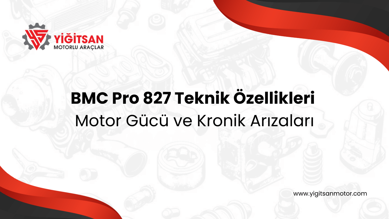 BMC Pro 827 teknik özellikleri