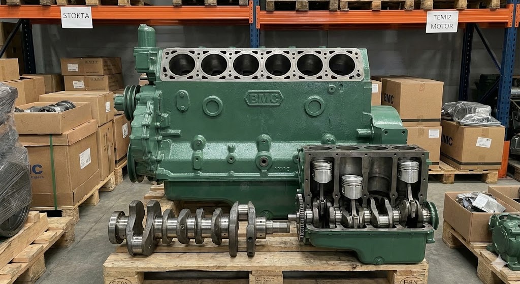 BMC Pro çıkma yarım motor ve blok fiyatları